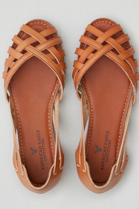 American Eagle Outfitters AE Strappy Open Toe Flat