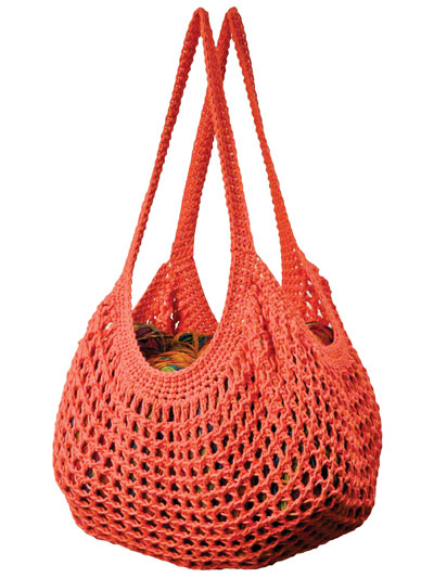 Easy Tunisian Market Bags Crochet Pattern