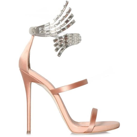 Giuseppe Zanotti Vera Satin Sandals