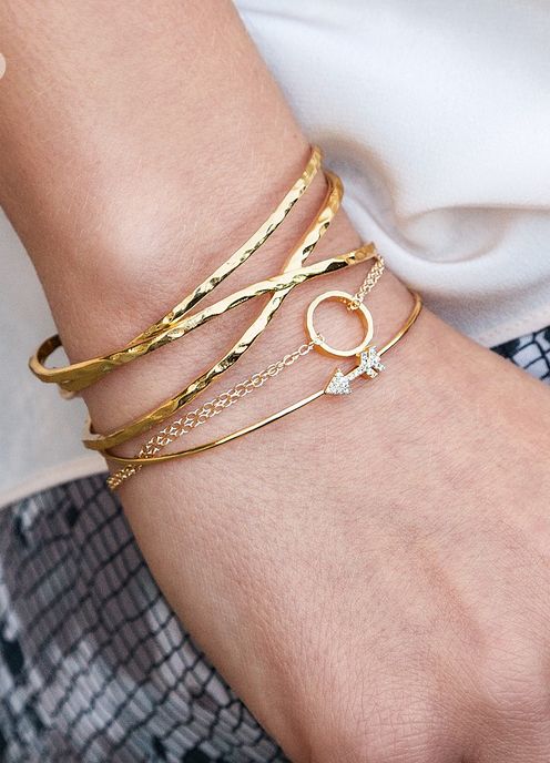 Beautiful layered bracelets