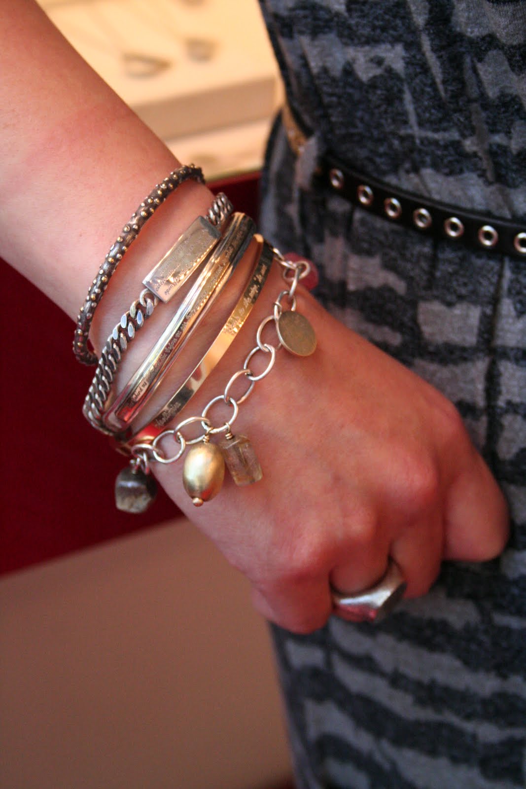 Bracelet Layering by Melissa