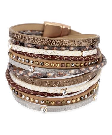 Leather Wrap Bracelet