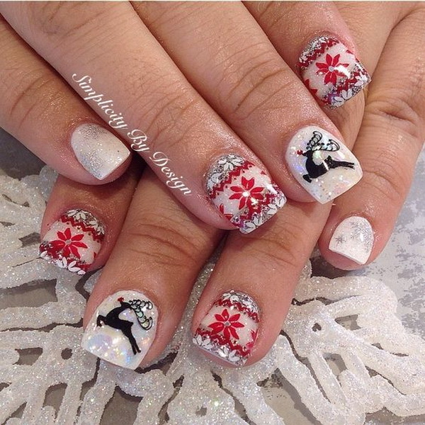 #Christmas #Nail #Art Everything Christmas Nail Art