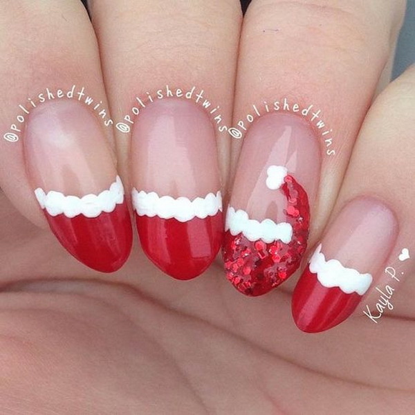 70 Fabulous Christmas Nail Art Ideas