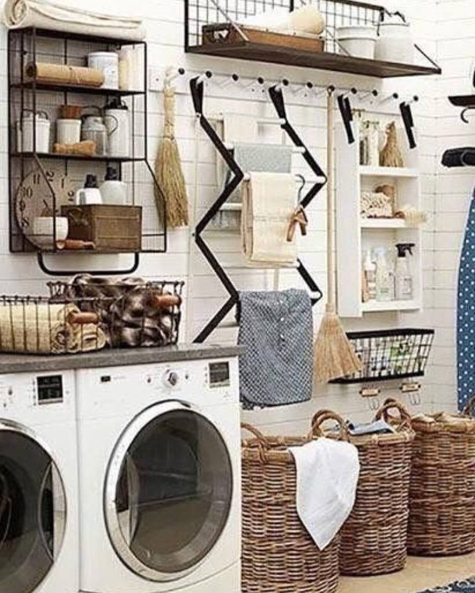 25 Unique Basement Laundry Room Design Ideas