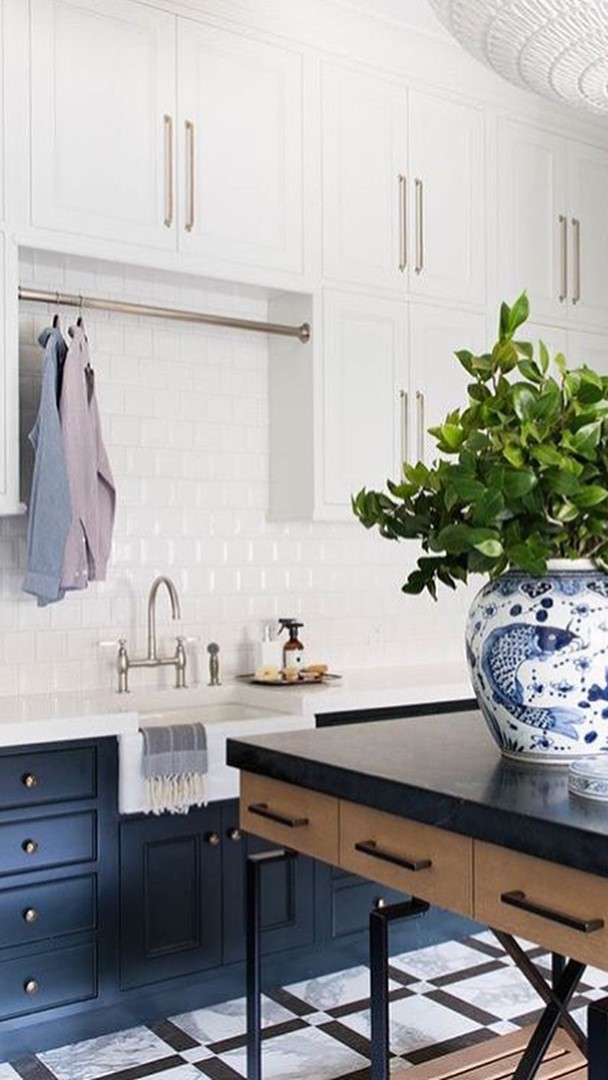 Wow! This is a laundry room