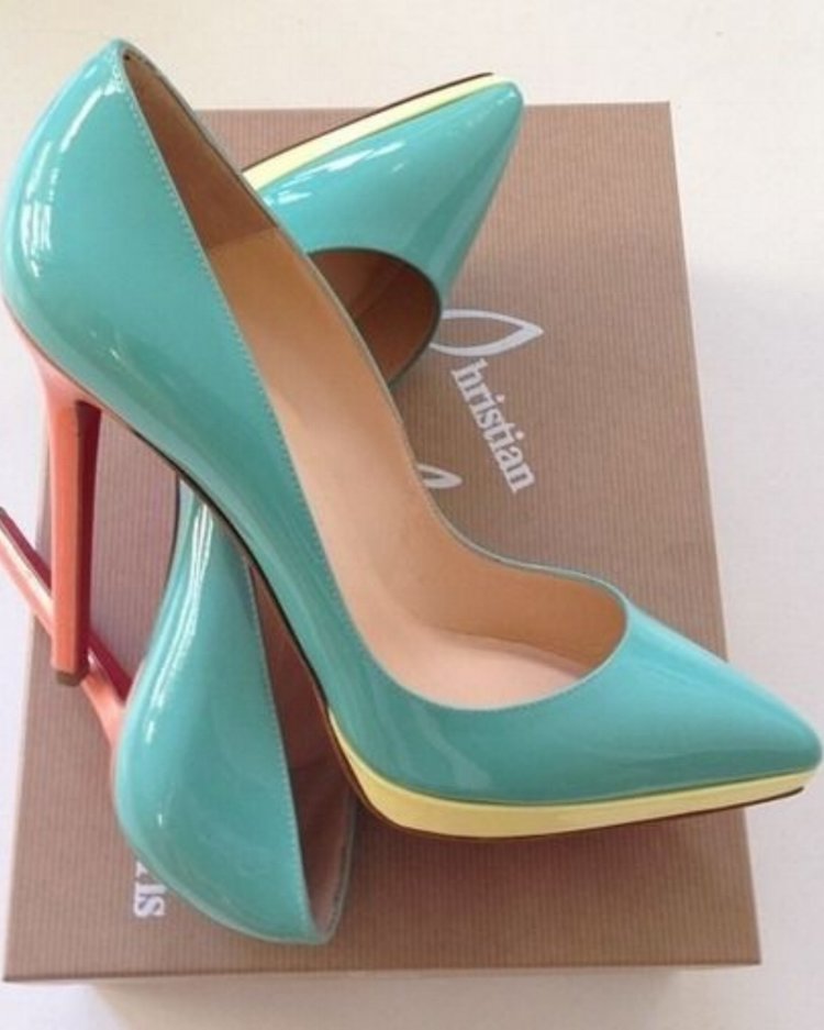 Color Blocking Louboutins