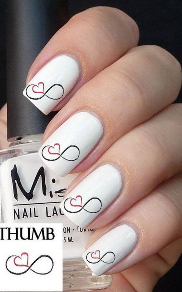 Easy Valentine's Day Nail Art Designs