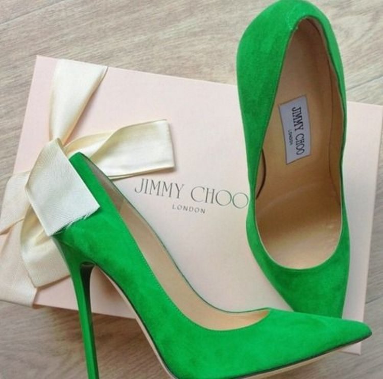 Green Jimmy Choo