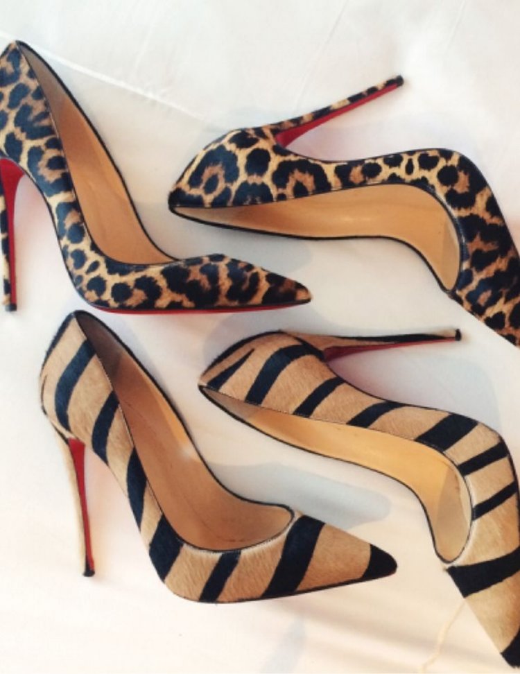 Leopard Print Chrisitian Louboutin