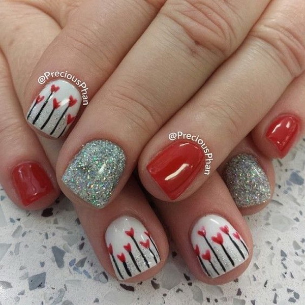 Nail Art Designs Ideas To Try This Valentine's Day