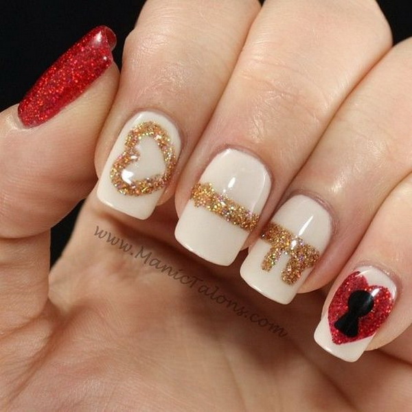 Popular Valentine's Day Nail Art Designs