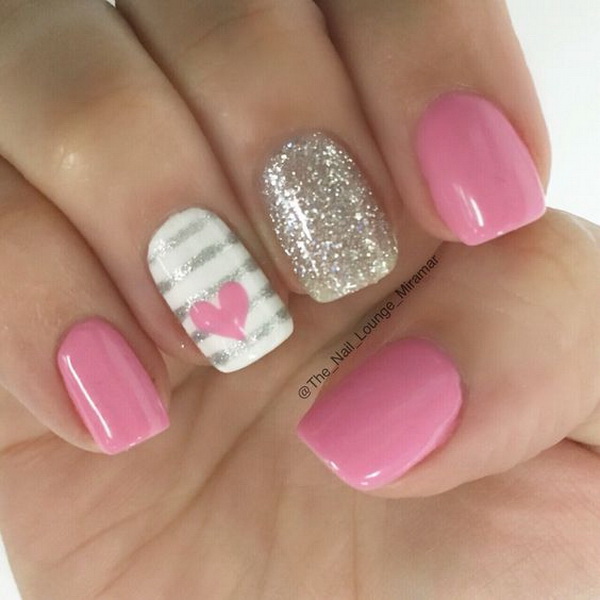 Valentine's Day Nail Art Ideas