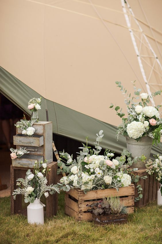 #Rustic #Wooden #Crates #Wedding #Ideas