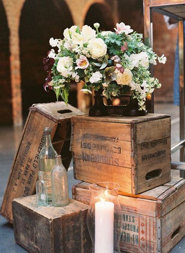 #Rustic #Wooden #Crates #Wedding #Ideas