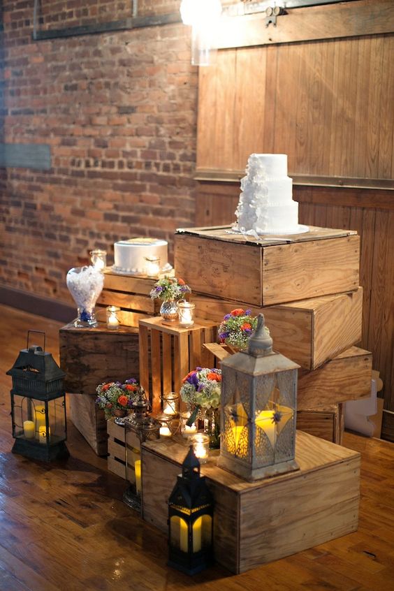 #Rustic #Wooden #Crates #Wedding #Ideas