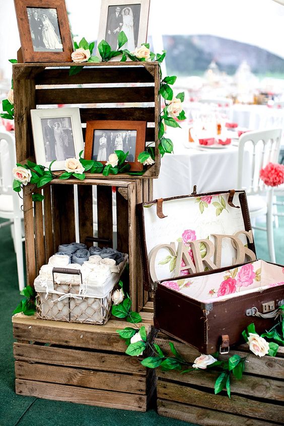 #Rustic #Wooden #Crates #Wedding #Ideas