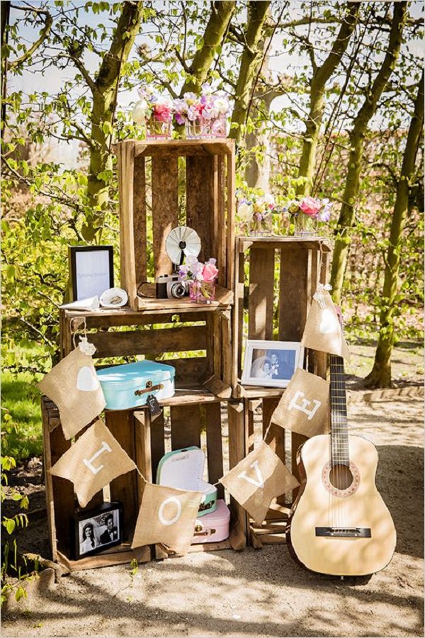 #Rustic #Wooden #Crates #Wedding #Ideas