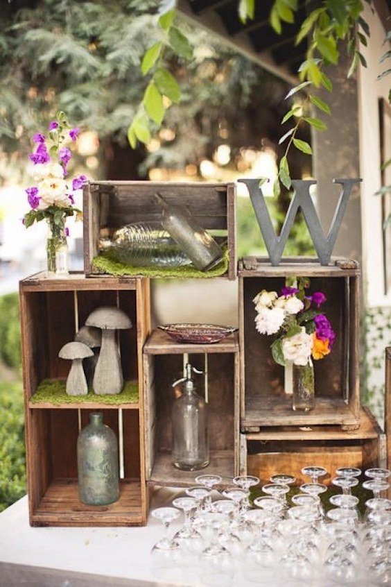 #Rustic #Wooden #Crates #Wedding #Ideas