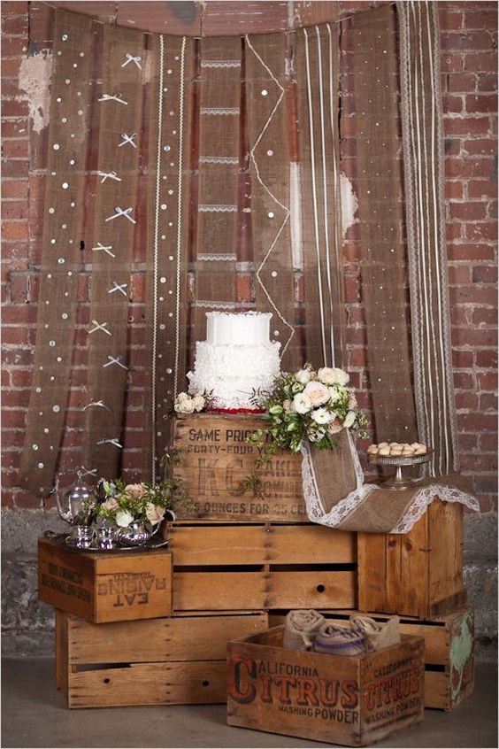 #Rustic #Wooden #Crates #Wedding #Ideas