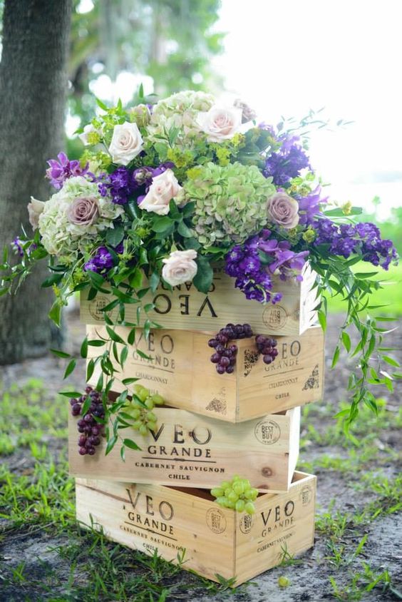 #Rustic #Wooden #Crates #Wedding #Ideas