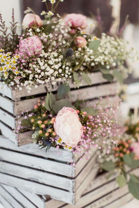 #Rustic #Wooden #Crates #Wedding #Ideas