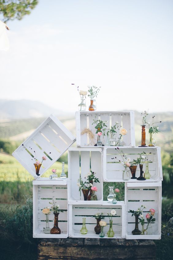 #Rustic #Wooden #Crates #Wedding #Ideas