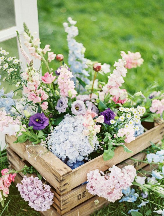 #Rustic #Wooden #Crates #Wedding #Ideas