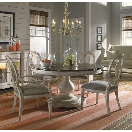 5 Piece Dining Set At The Beach Look 