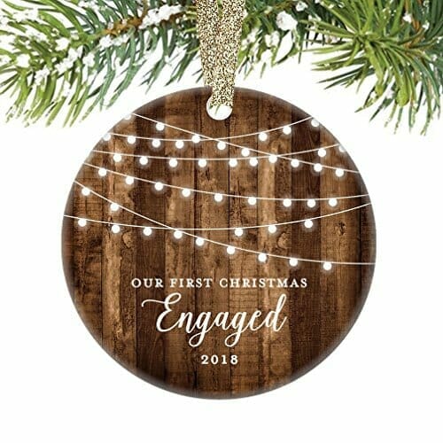 Christmas Engagement Ornaments