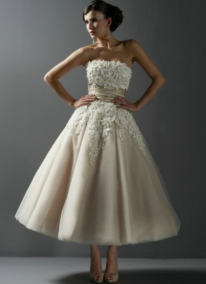 #Champagne #Wedding #Dresses Eye-catching model champagne wedding dress