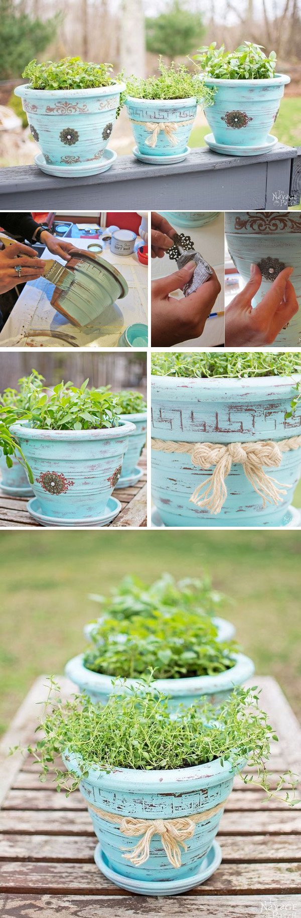 Flower Pot Makeover