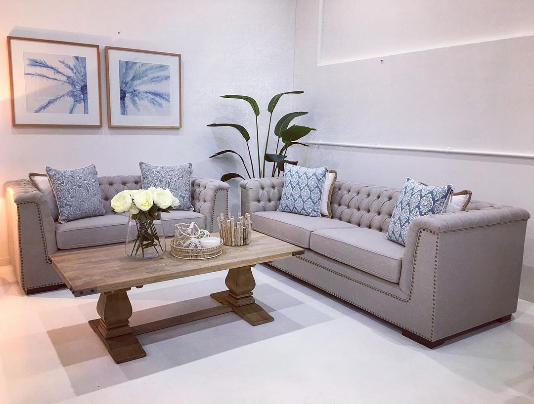 Luscious new Hamptons lounge setting fresh to the floor 