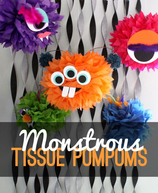 Monstrous Tissue Pompoms