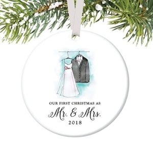 25 Beautiful Christmas Engagement Ornaments