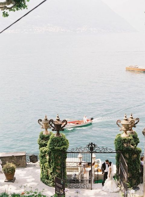 #Romantic #lake #wedding