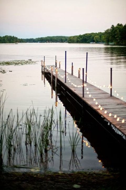 #Romantic #lake #wedding