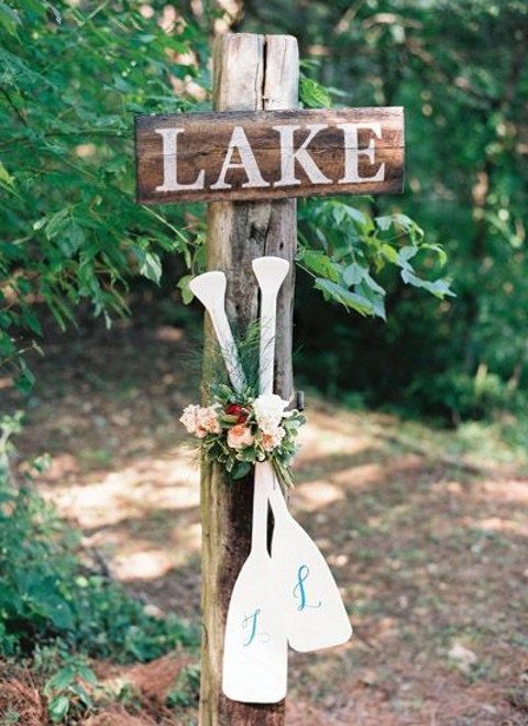 #Romantic #lake #wedding