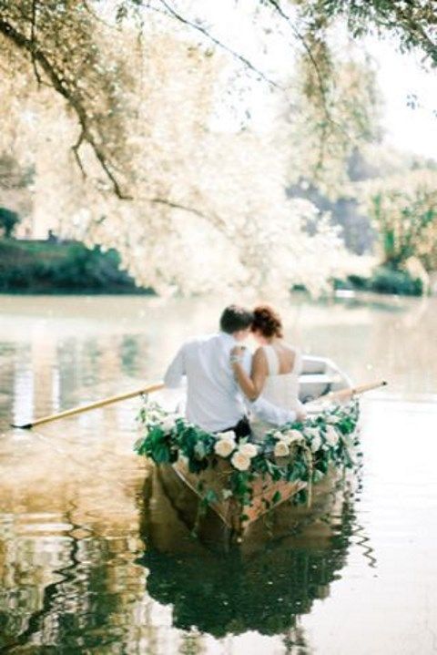 #Romantic #lake #wedding