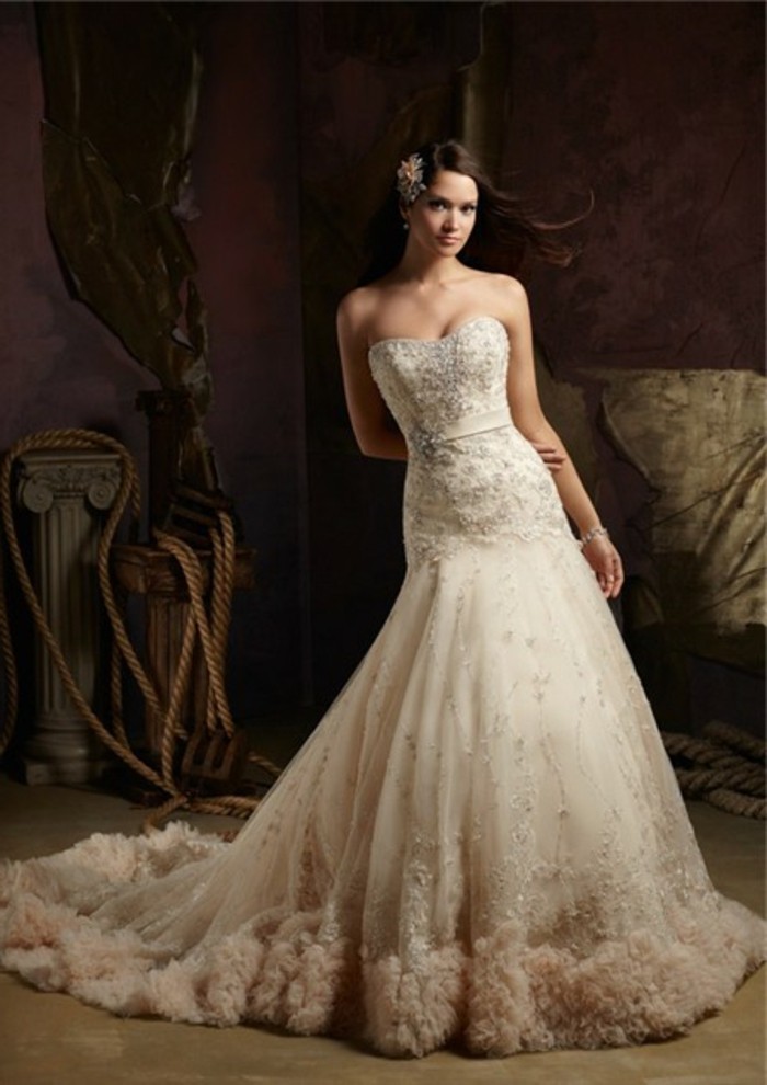 #Champagne #Wedding #Dresses Special clothes are needed for special occasions, right