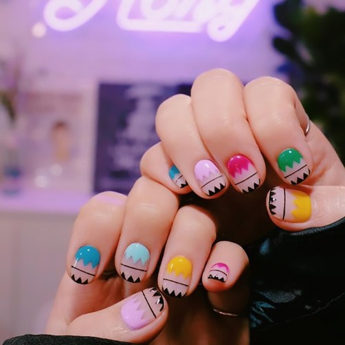 55 Cute Summer Nails Art Designs 2018 ⋆ BrassLook