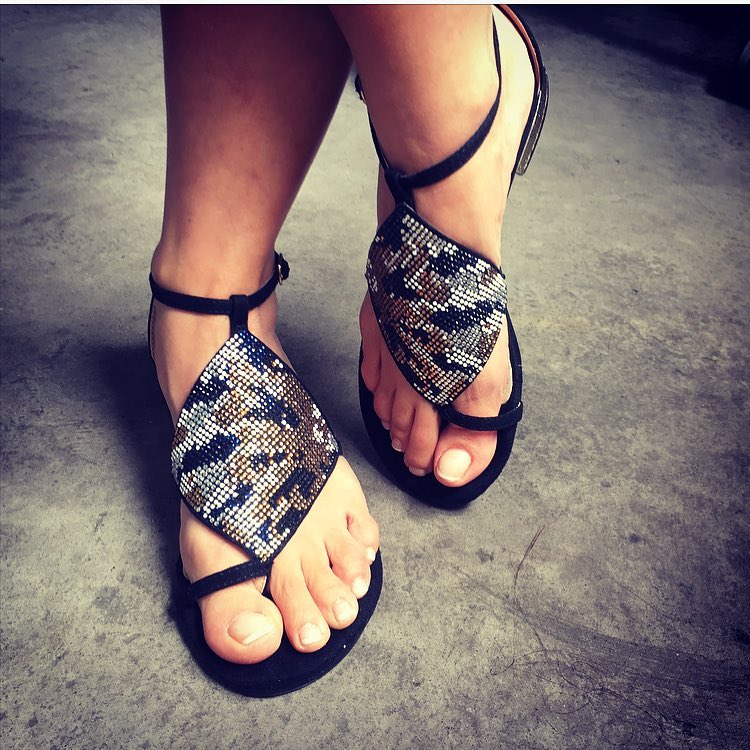 Summer is ready with an army sandal