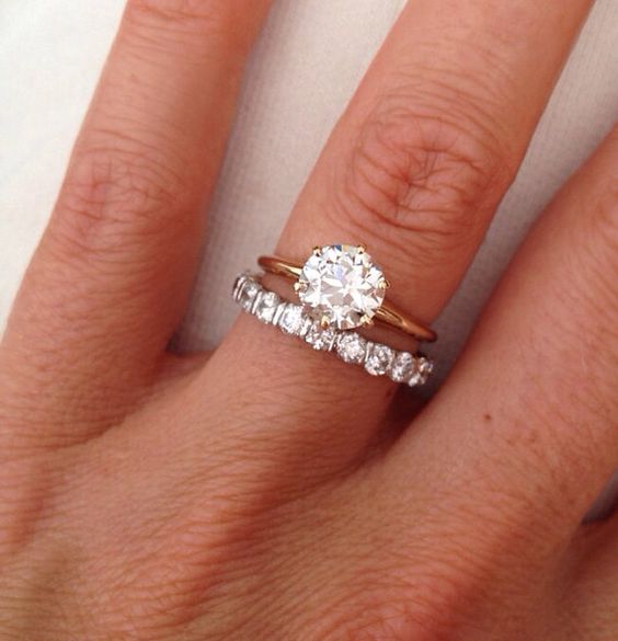 #engagement #ring #styles Vintage Old Mine Cut 1.38 carat Solitaire Diamond by RiordanStudio
