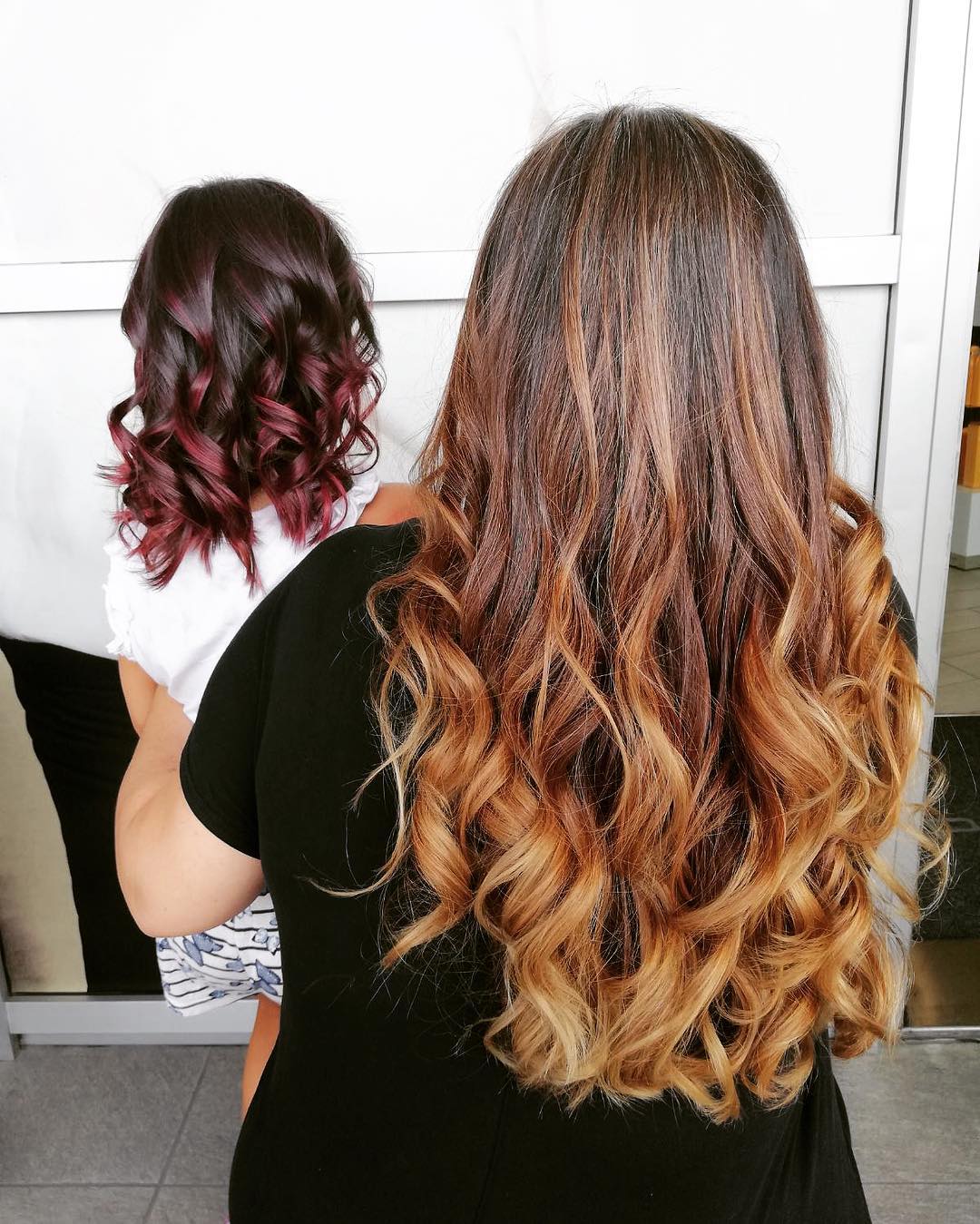 Family Balayage. Pic by capolavoro_hair_skin_make_up