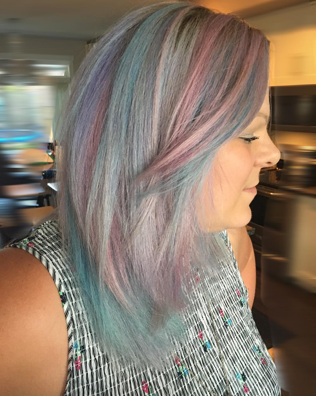 Unicorn Hair. Pic by beautymark_hair_by_nicole