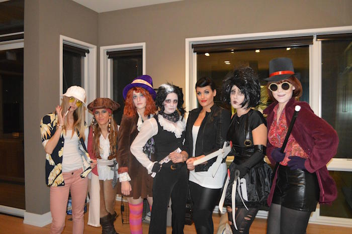 A bunch of Johnny Depp characters.