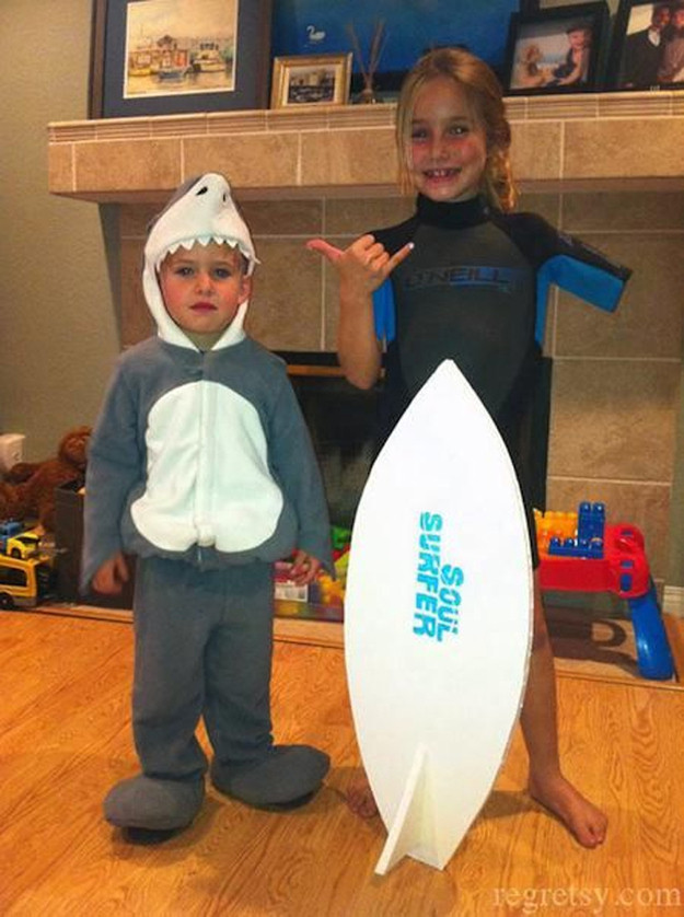 Bethany Hamilton and Shark