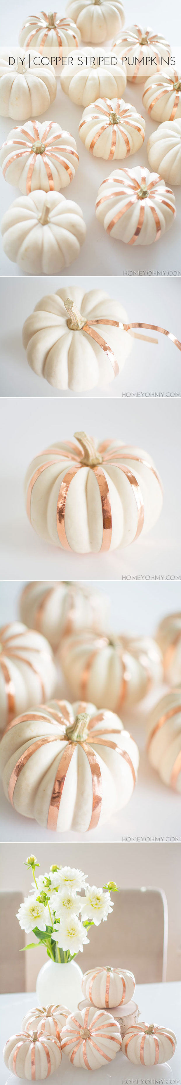 DIY Pumpkin Halloween Table Decor.