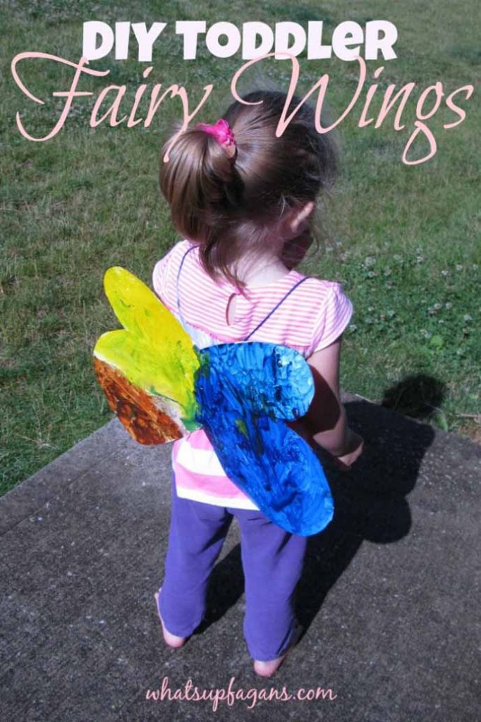 DIY Toddler Fairy Wings.