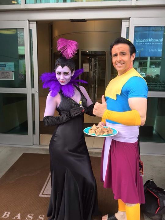 Denver Comicon Yzma and Kronk.